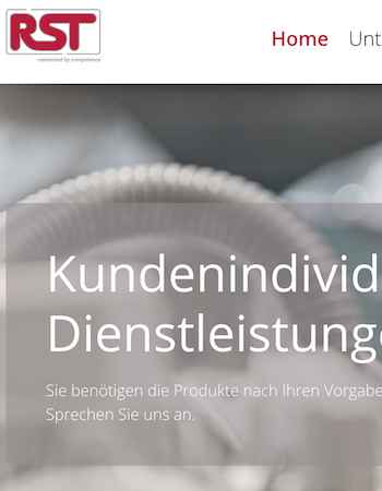 TYPO3 Projekt von Ideengeist - RST Rabe-System-Technik und Vertriebs-GmbH